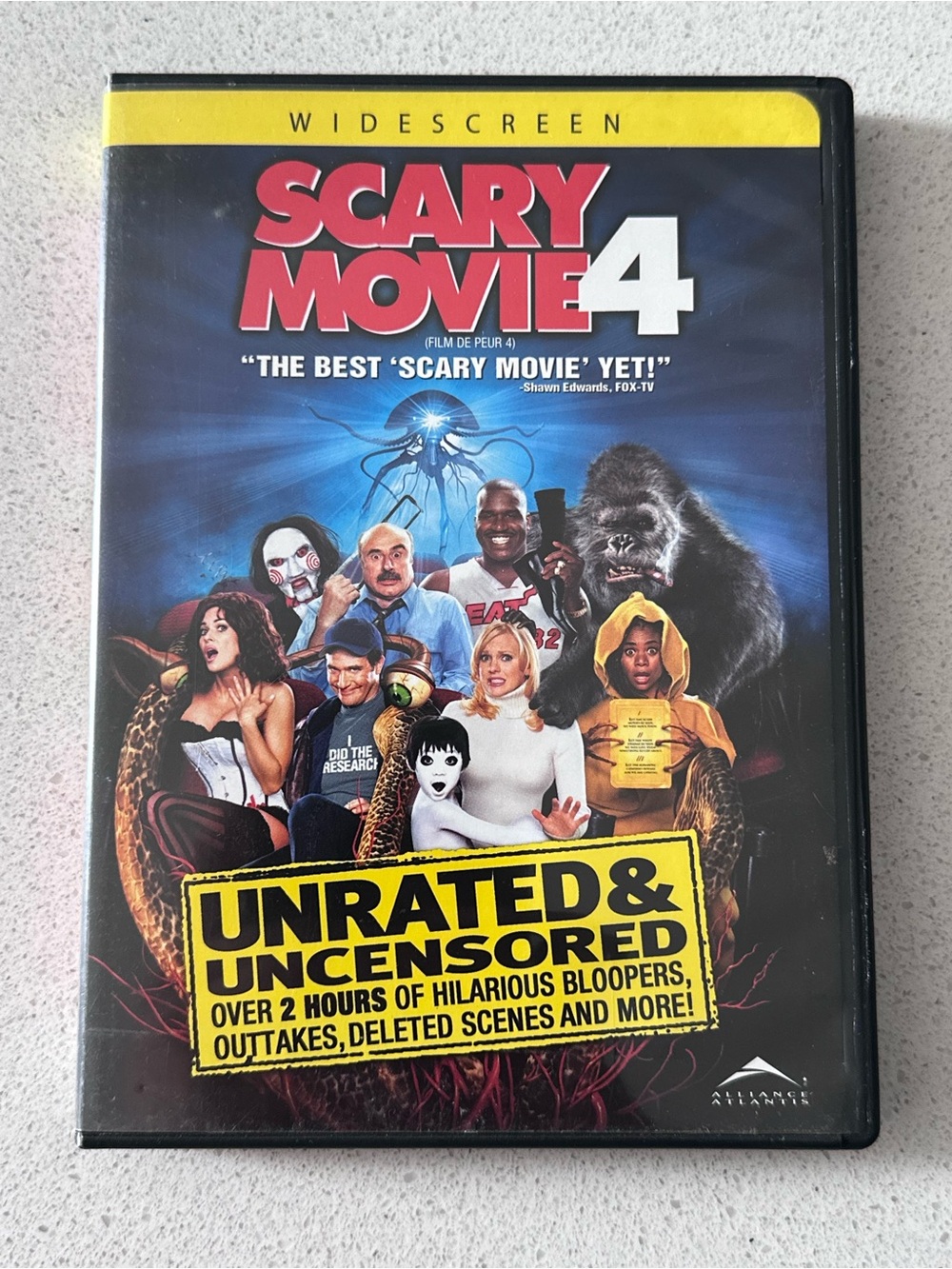Scary Movie 4 DVD — Unrated & Uncensored